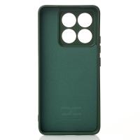 Силіконовий чохол SOFT Silicone Case для телефону Xiaomi 14T Pro (без лого) темно-зелений