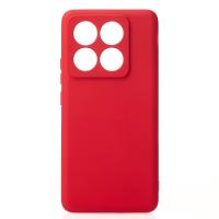 Силиконовый чехол SOFT Silicone Case для Xiaomi 14T Pro (без лого) красный