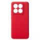 Силіконовий чохол SOFT Silicone Case для телефону Xiaomi 14T Pro (без лого) червоний