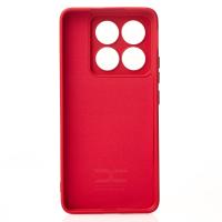 Силиконовый чехол SOFT Silicone Case для Xiaomi 14T Pro (без лого) красный