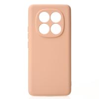 Силиконовый чехол SOFT Silicone Case для Xiaomi Redmi Note 14 Pro 5G (без лого) пудра