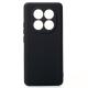 Силіконовий чохол SOFT Silicone Case для телефону Xiaomi Redmi Note 14 Pro 5G (без лого) чорний