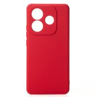 Силиконовый чехол SOFT Silicone Case для Xiaomi Redmi Note 14 5G (без лого) красный