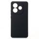 Силиконовый чехол SOFT Silicone Case для Xiaomi Redmi Note 14 5G (без лого) черный