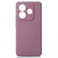 Силиконовый чехол SOFT Silicone Case для Xiaomi Redmi Note 14 5G (без лого) лаванда