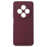 Силиконовый чехол SOFT Silicone Case для Xiaomi Redmi 14C (без лого) бордовый