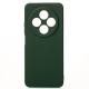 Силиконовый чехол SOFT Silicone Case для Xiaomi Redmi 14C (без лого) темно-зеленый