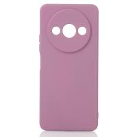 Силиконовый чехол SOFT Silicone Case для Xiaomi Redmi A3/ A3X/ Poco C61 (без лого) лаванда