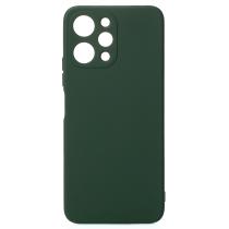 Силіконовий чохол SOFT Silicone Case для телефону Xiaomi Redmi 12 (без лого) темно-зелений