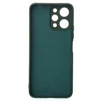 Силіконовий чохол SOFT Silicone Case для телефону Xiaomi Redmi 12 (без лого) темно-зелений