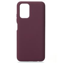 Силіконовий чохол SOFT Silicone Case для телефону Xiaomi Redmi Note 10/ Note 10s (без лого) бордовий