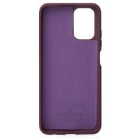 Силиконовый чехол SOFT Silicone Case для Xiaomi Redmi Note 10/ Note 10s (без лого) бордовый