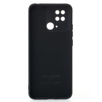 Силиконовый чехол SOFT Silicone Case для Xiaomi Redmi 10c (без лого) черный