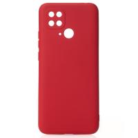 Силиконовый чехол SOFT Silicone Case для Xiaomi Redmi 10c (без лого) красный