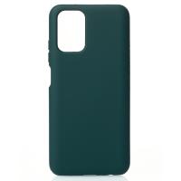 Силиконовый чехол SOFT Silicone Case для Xiaomi Redmi Note 10 Pro (без лого) темно-зеленый