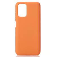 Силиконовый чехол SOFT Silicone Case для Xiaomi Redmi Note 10 Pro (без лого) оранжевый