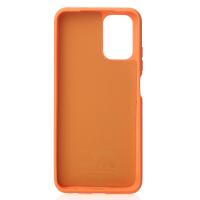 Силиконовый чехол SOFT Silicone Case для Xiaomi Redmi Note 10 Pro (без лого) оранжевый
