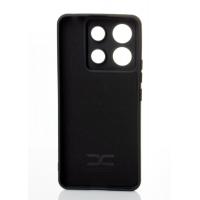Силиконовый чехол SOFT Silicone Case для Xiaomi Redmi Note 13 Pro 5G/ Poco X6 5G (без лого) черный