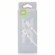 USB кабель DC Type-C to Type-C (CL-F62) 60W/ 2m білий