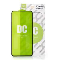 Захисне скло DC для Xiaomi Poco M7 чорний