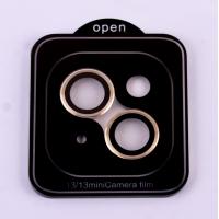 Защитное стекло для камеры DARK iPhone 13 / iPhone 13 mini золотой